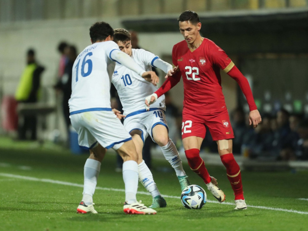 Fudbaleri Srbije i Kipra
