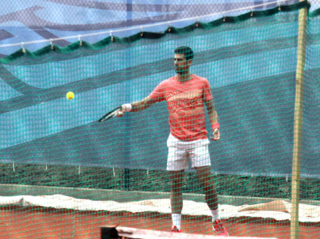 Novak Đoković ponovo trenira u Beogradu, teniski svet čeka objavu turnirskog rasporeda prvog reketa sveta
