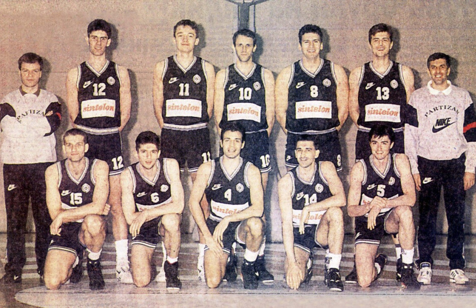 Košarkaši Partizana koji su postali prvaci Evrope