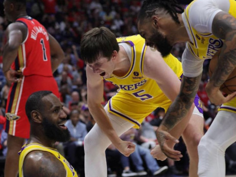 Lakersi izborili plasman u play-off i zakazali obračun s NBA prvacima