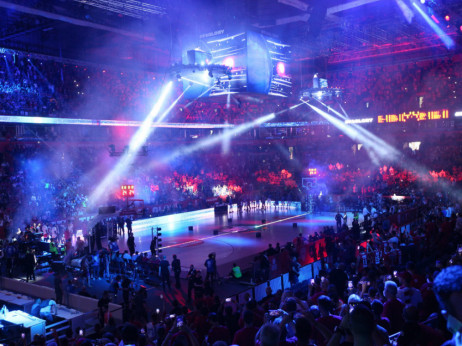 Blistaće beogradska Arena ovog vikenda: Predstavljen spektakularni LED teren za Fajnal for FIBA Lige šampiona