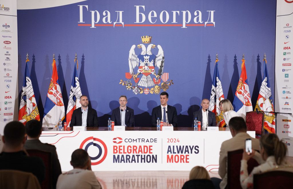 Konferencija povodom održavanja 3. Beogradskog maratona