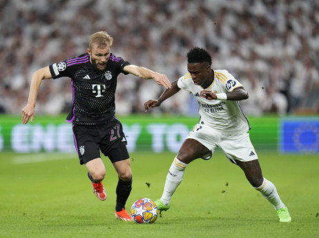 (UŽIVO) Real Madrid - Bajern Minhen (0:1): Bavarci se grčevito brane!
