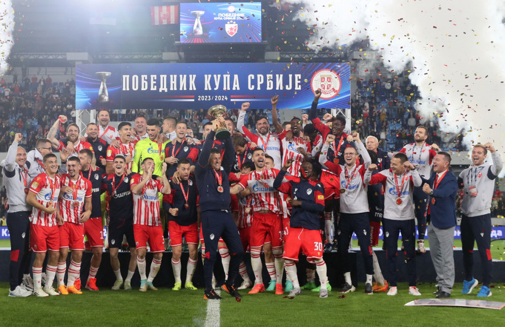Crvena zvezda je osvojila 28. trofej kupa