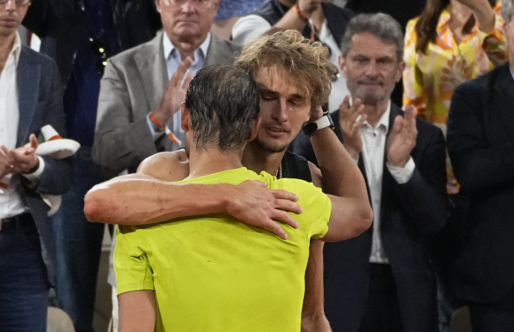 Rafael Nadal i Aleksandar Zverev igrali su u polufinalu Rolan Garosa 2022.