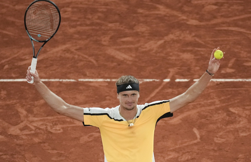 Aleksander Zverev se plasirao u četvrtfinale Rolan Garosa