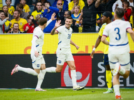 (KRAJ) Švedska - Srbija (0:3): Rutinski trijumf "orlova" pred odlazak na Evropsko prvenstvo