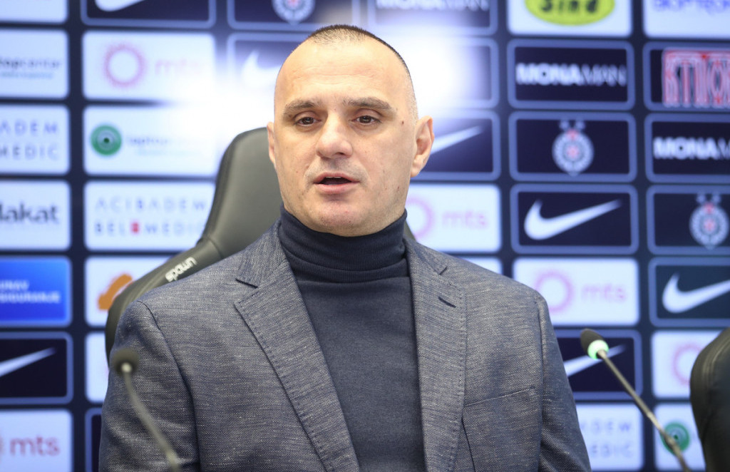 Ivica Kralj, sportski direktor Partizana, očekuje da crno-beli budu pravi protiv Ukrajinaca