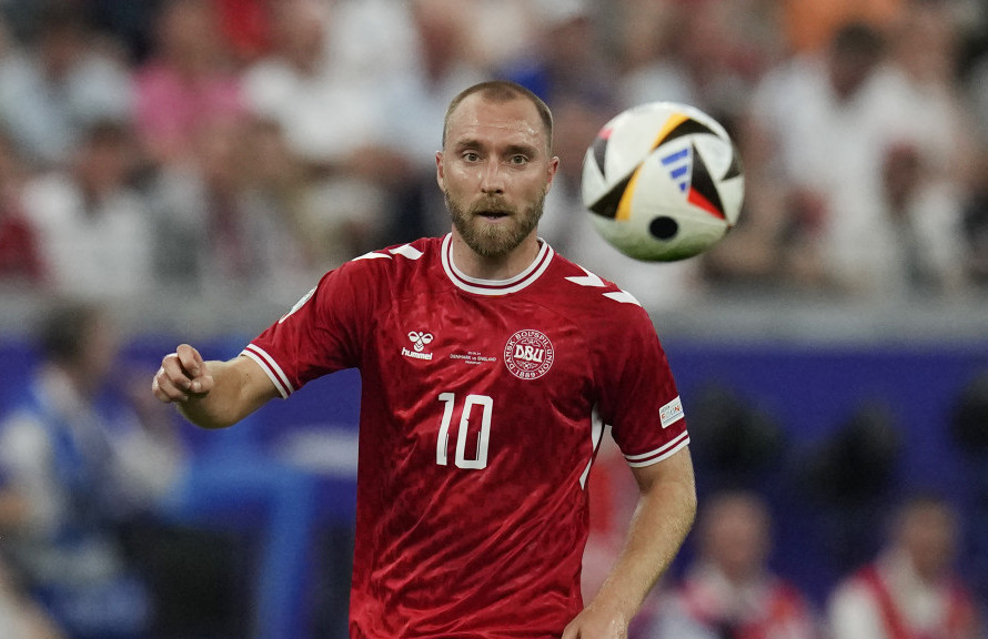 Kristijan Eriksen, fudbaler danske reprezentacija, očekuje trijumf protiv Srbije