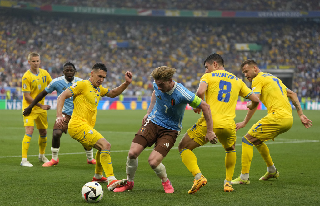 Ukrajina i Belgija su odigrale bez golova u poslednjem kolu grupe E