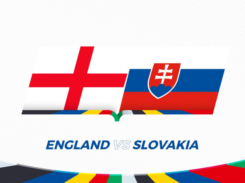 zastave Engleske i Slovačke, učesnika osmine finala fudbalskog EURO 2024