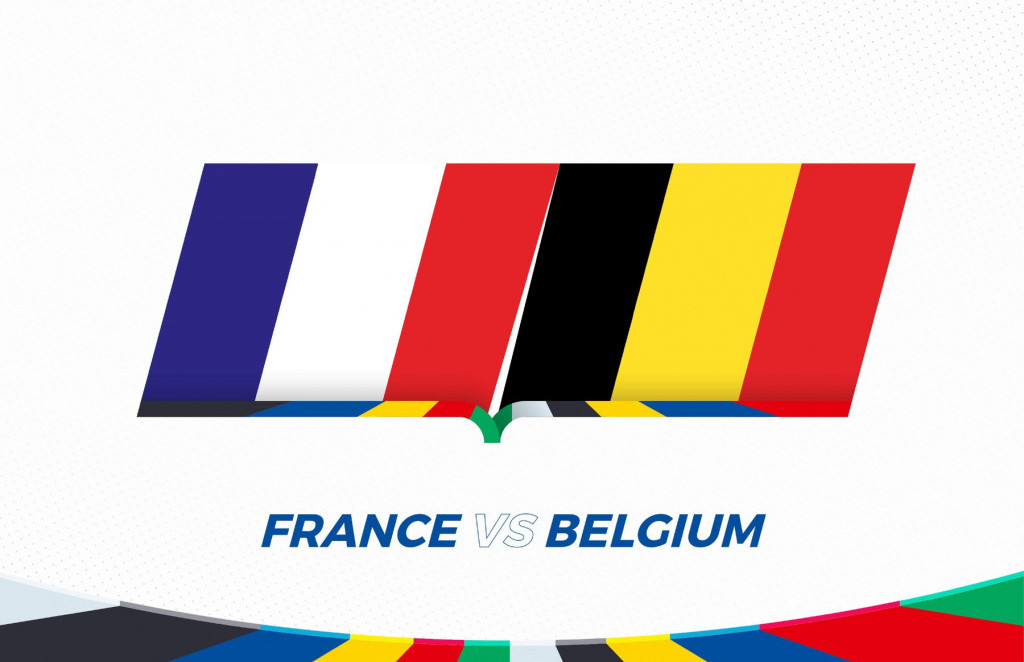 Zastave Francuske i Belgije