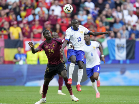 (UŽIVO) Francuska - Belgija (0:0): "Trikolori" kontrolišu utakmicu