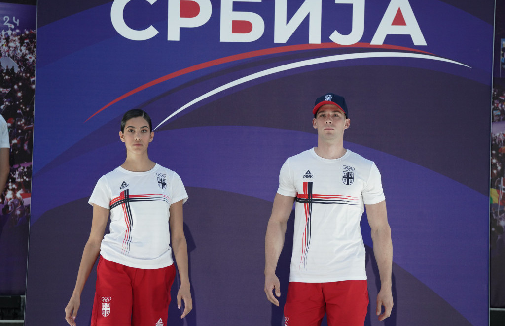 Predstavljena modna kolekcija Olimpijskog tima Srbije za Igre u Parizu