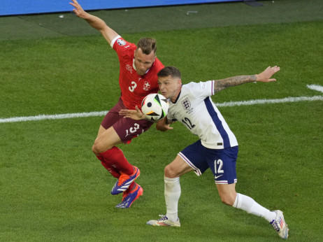 UEFA EURO (četvrtfinale): Engleska - Švajcarska 1:1, penalima 5:3