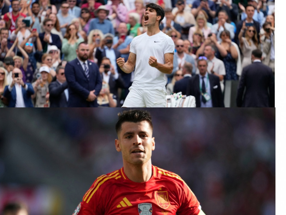 Karlos Alkaraz i Alvaro Morata nadaju se uspehu za španski narod