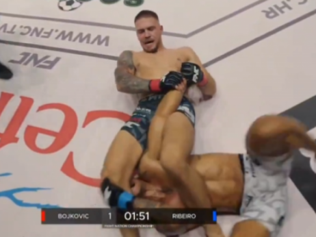 (VIDEO) FNC događaj večeri nije razočarao: Bojković slomio Brazilca za tri minuta i nastavio sjajan niz u MMA!