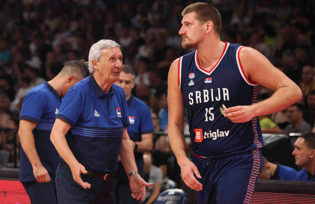 Svetislav Pešić i Nikola Jokić