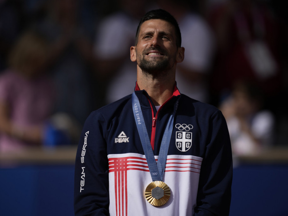 Novak Đoković, srpski teniser, s toliko čekanim olimpijskim zlatom oko vrata