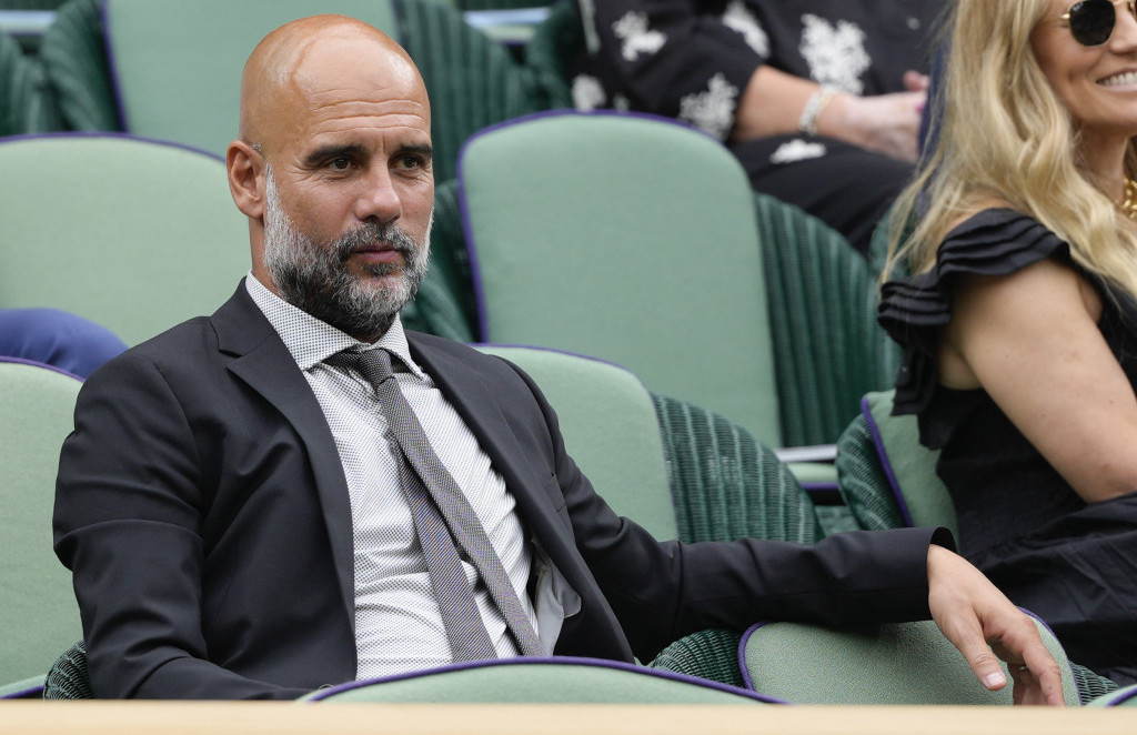 Pep Gvardiola tokom tekinskog turnira u Londonu