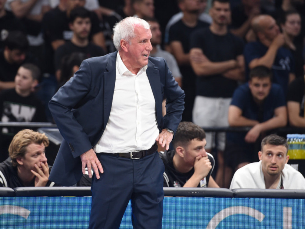 Željko Obradović, trener KK Partizan, očekuje od ekipe da ne potceni Zadar u ABA ligi