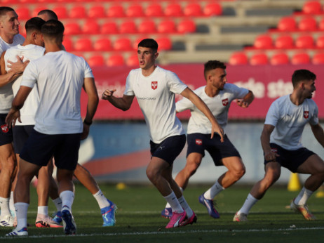 Srpski fudbaleri odradili prvi trening pred Ligu nacija: Piksi komandovao u Staroj Pazovi