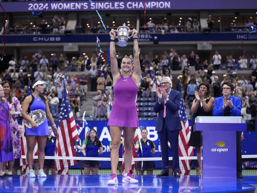 Arina Sabalenka podigla trofej u Njujorku