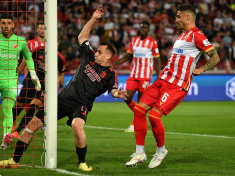 (KRAJ, VIDEO) Crvena zvezda - Benfika 1:2: Milson samo ublažio poraz