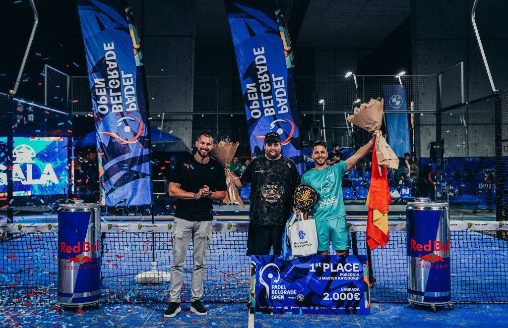 Pobednici Padel Belghrade Open turnira