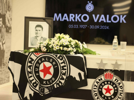 Partizan se oprostio od legende: Održana komemoracija povodom smrti Marka Valoka