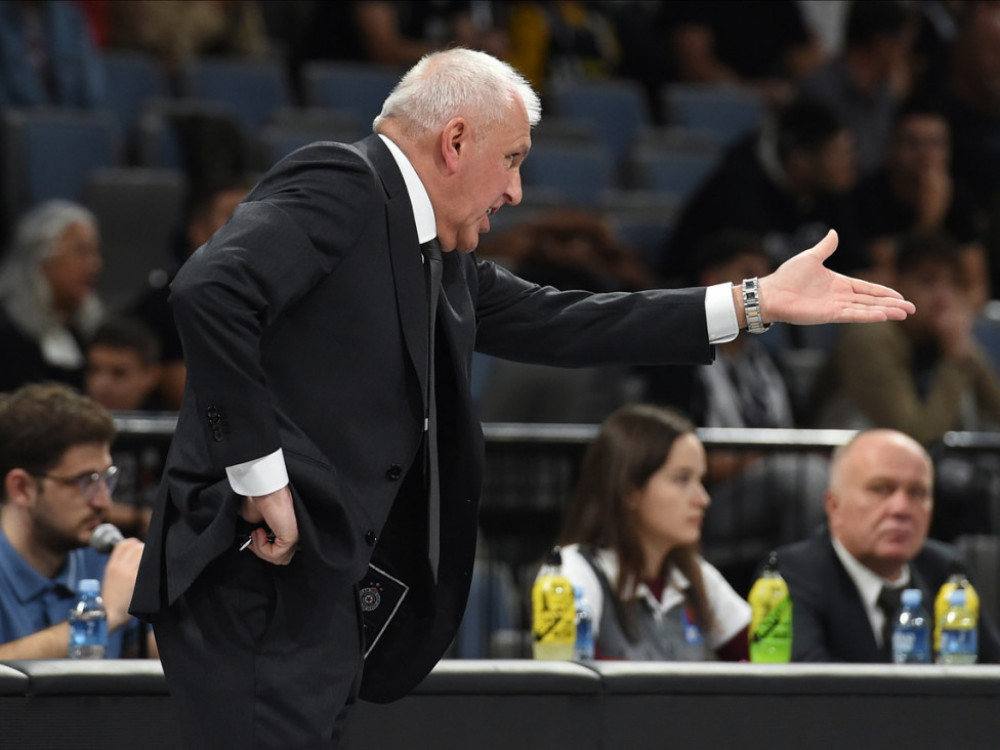 Željko Obradović, trener KK Partizan,