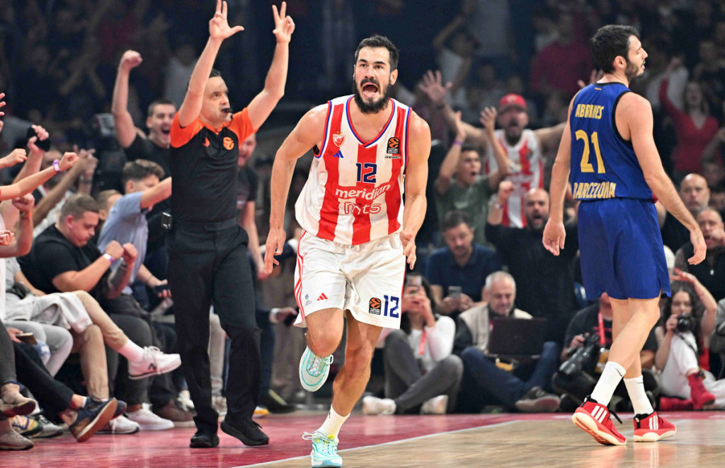 Nikola Kalinić u dresu Crvene zvezde