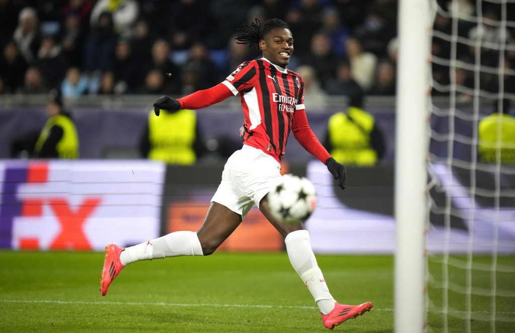 Rafael Leao je postigao gol za Milan u pobedni nad Slovanom