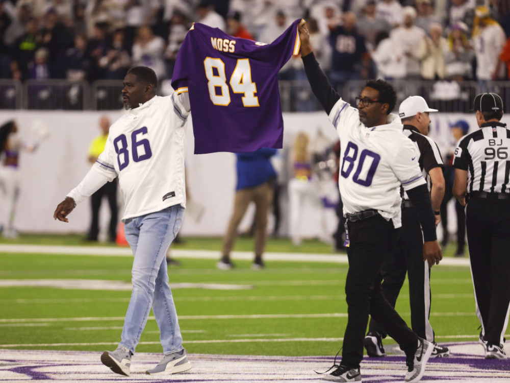 JAKE REED & CRIS CARTER / MINNESOTA VIKINGS