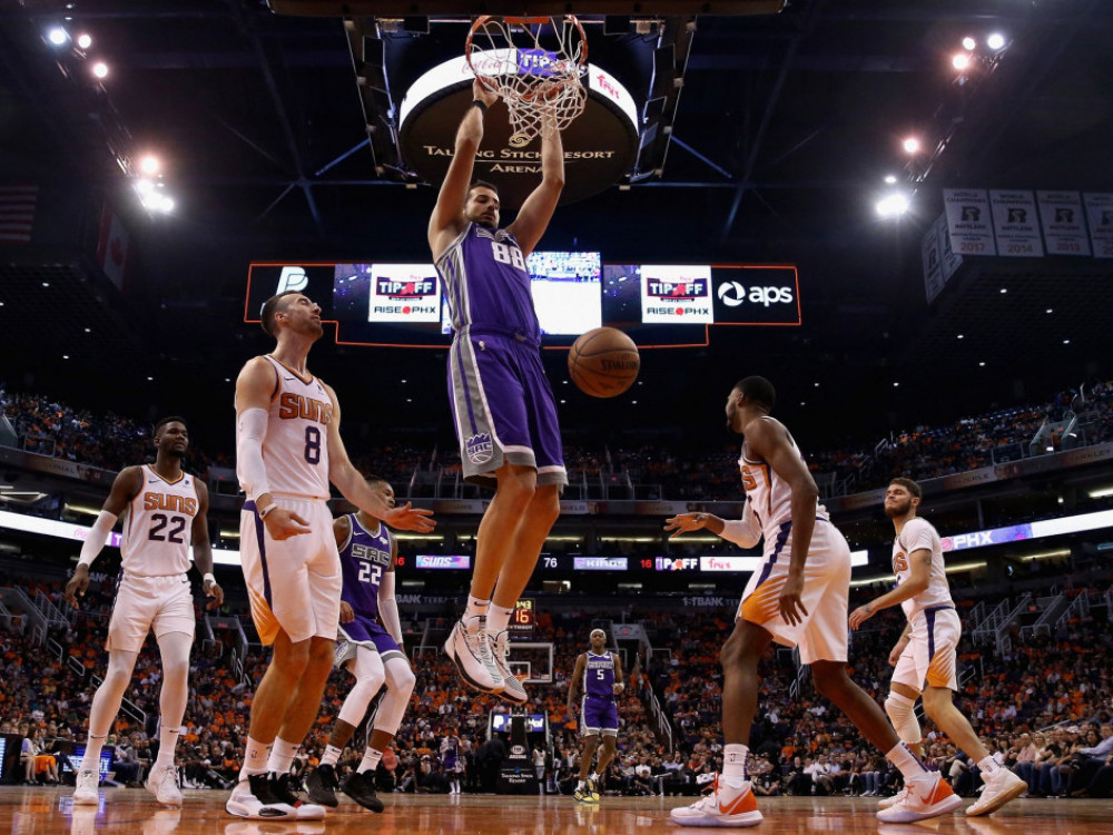 Nemanja Bjelica u dresu Sakramento Kingsa