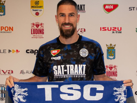 TSC predstavio novo pojačanje: Miloš Degenek u Bačkoj Topoli