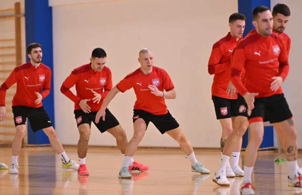 Trening futsal reprezentacije Srbije