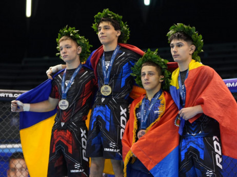 Dominacija Srbije na startu EP u MMA: Zlato za Borovićanin, tri bronze za reprezentaciju Srbije!