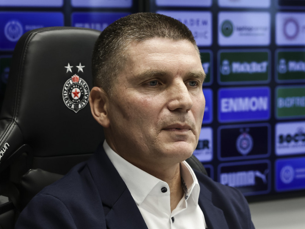 Srđan Blagojević, trener Partizana, pred meč sa Crvenom zvezdim